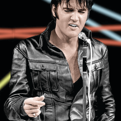 The King Of Rock Elvis Presley Leather Jacket