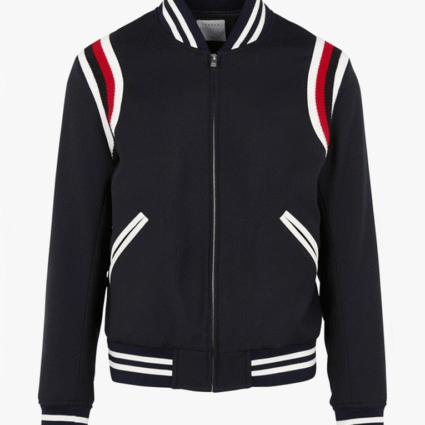 Godzilla Eminem Black Varsity Jacket