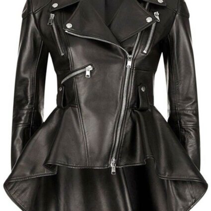 Emmy Raver The Umbrella Academy Allison Black Leather Jacket
