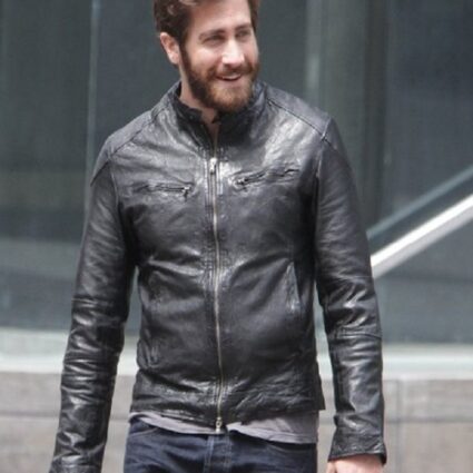 Enemy Movie Jake Gyllenhaal Black Leather Jacket