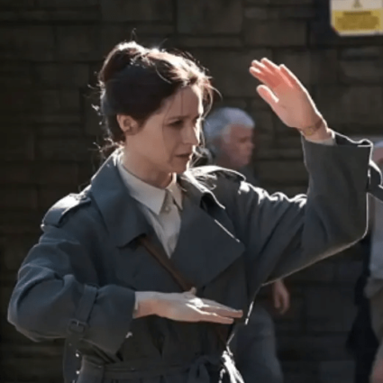 Enid Baines Censor Niamh 2021 Wool Trench Coat