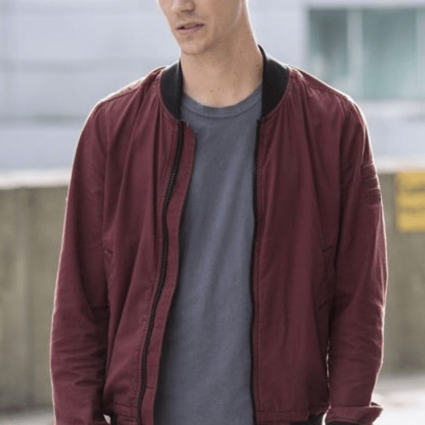 The Flash S06 Barry Allen Bomber Cotton Jacket