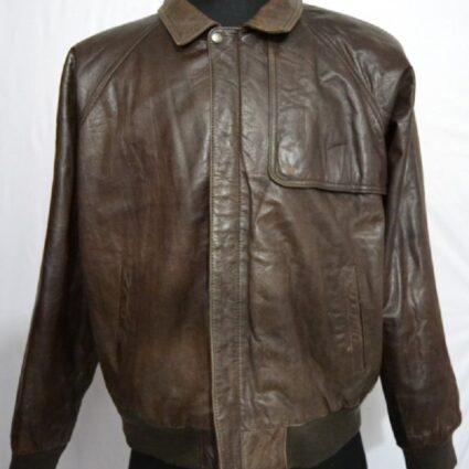 Express Flight Cowhide Leather Jacket