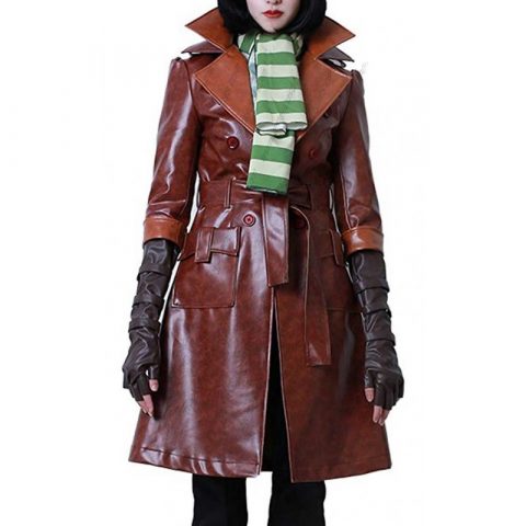 Fallout 4 Piper Wright Brown Long Coat