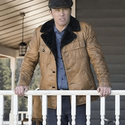 Jeffrey Donovan TV Series Fargo Dodd Gerhardt Leather Jacket