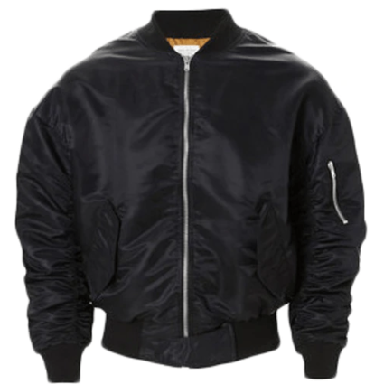 Mens Fear Of God Bomber Black Jacket