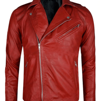 Mens Fergal Devitt Professional Wrestler Motorcycle Leather Jacket