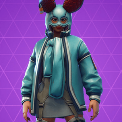 Animal Bunny Fortnite Video Game Flapjackie Leather Jacket