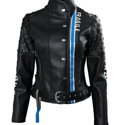 Death Stranding Léa Seydoux Leather Fragile Express Jacket