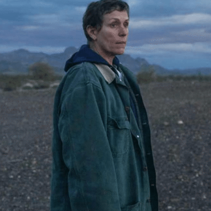 Mens Nomadland Fern Frances McDormand Green Cotton Coat