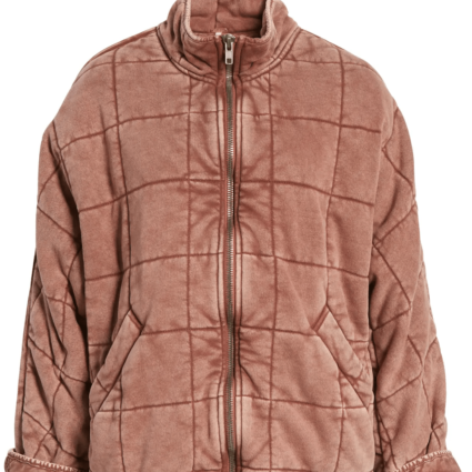 Free People Dolman Quilted Cotton Jacket
