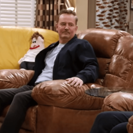 Friends TV Series The Reunion Matthew Perry Black Bomber Jacket