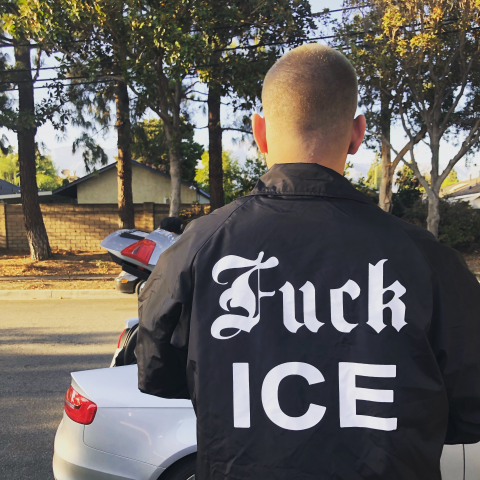 Men's Fuck Ice Black Jacket
