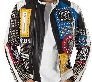 Funky Nip Rock Motorcycle Studded Jacket
