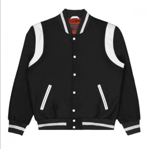Authentic G-eazy Black Varsity Jacket