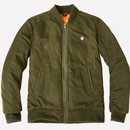 Mens G Star Style Bomber Jacket