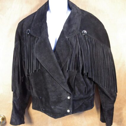 G4000 Fringed Suede Leather Jacket