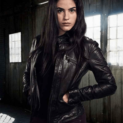 Condor Season 2 Gabrielle Joubert Leather Jacket