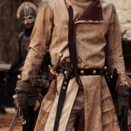 Jaime Lannister Game Of Thrones Nikolaj Coster Waldau Brown Leather Coat