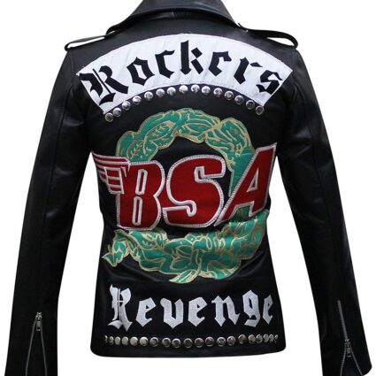 George Michael BSA Faith Rockers Revenge Faux Jacket