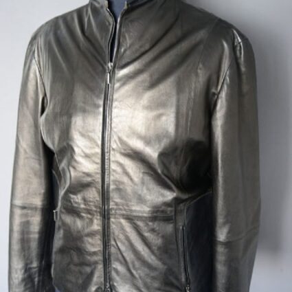 Giorgio Armani Black Leather Jacket