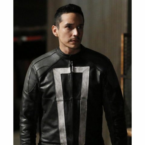 Ghost Rider Agents of Shield Robbie Reyes Leather Jacket