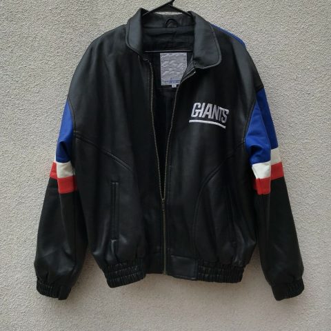 New York Giants Leather Jacket