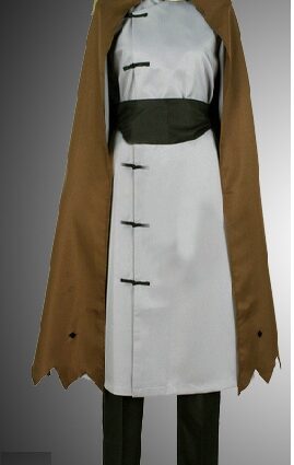 Gin Tama Umibozu Cosplay Brown Coat
