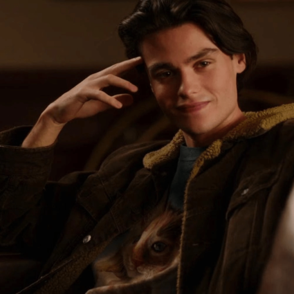 Felix Mallard Ginny & Georgia 2021 Marcus Baker Shearling Jacket