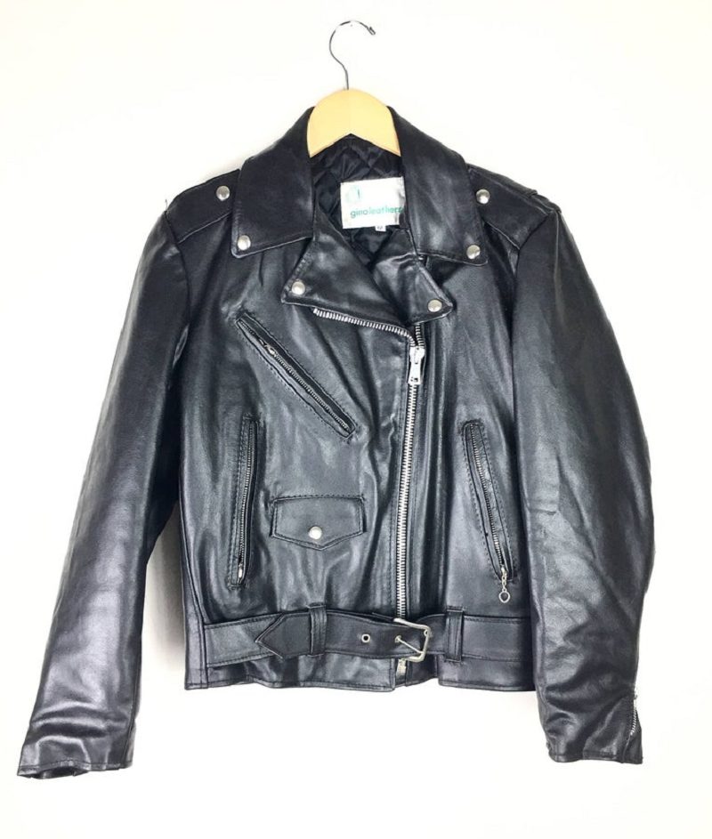 Vintage Gino's Motorcycle Style Leather Jacket - A2 Jackets