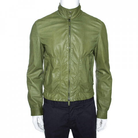 Giorgio Armani Classic Leather Jacket