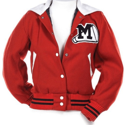Mens Glee Cheerios Cheerleading Letterman Jacket