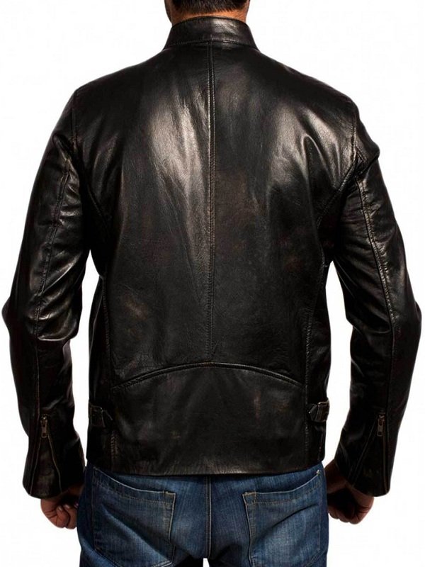 Godzilla Aaron Taylor-Johnson Black Leather Jacket - A2 Jackets