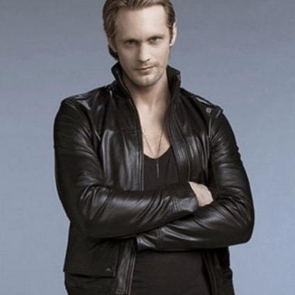 Mens Godzilla Vs. Kong Alexander Skarsgard Leather Jacket