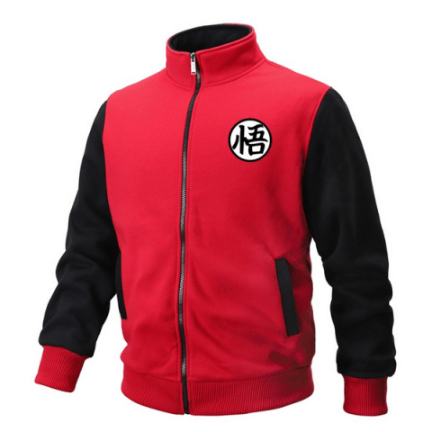 Anime Dragon Ball Z Winter Wool Goku Jacket