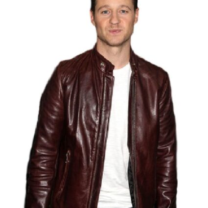 Gotham James Gordon Brown Leather Jacket