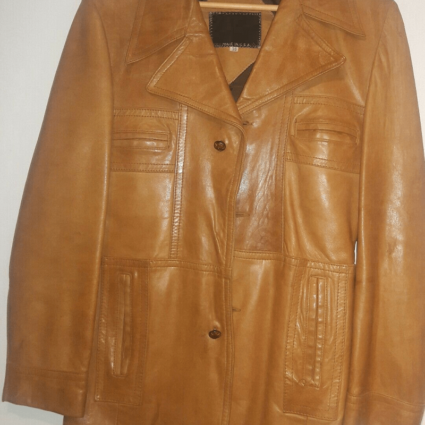 Grais Cabretta Glazed Aniline Leather Jacket