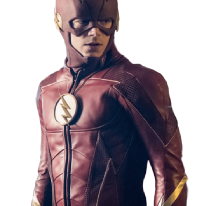 Mens Grant Gustin The Flash Leather Jacket