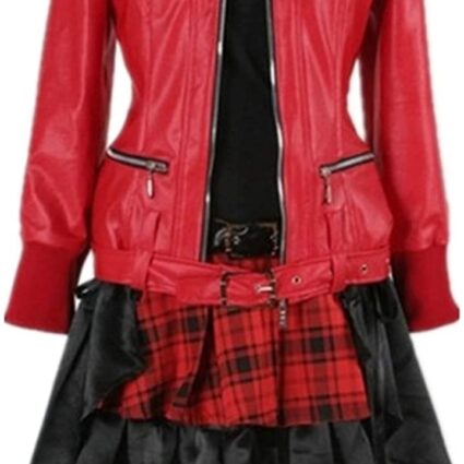 Yuzuriha Inori Guilty Crown Cosplay Leather Jacket