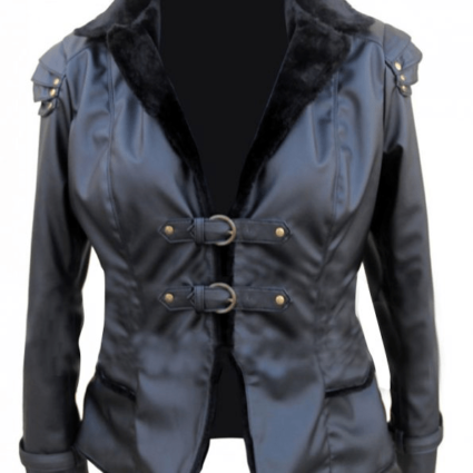 Gemma Arterton Hansel And Gretel Witch Hunters Leather Jacket