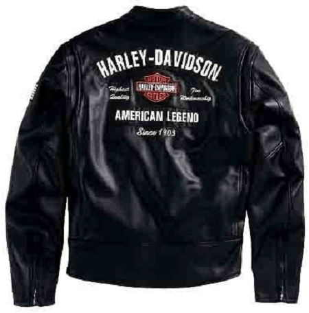 Mens Harley Davidson American Legend Leather Jacket - A2 Jackets