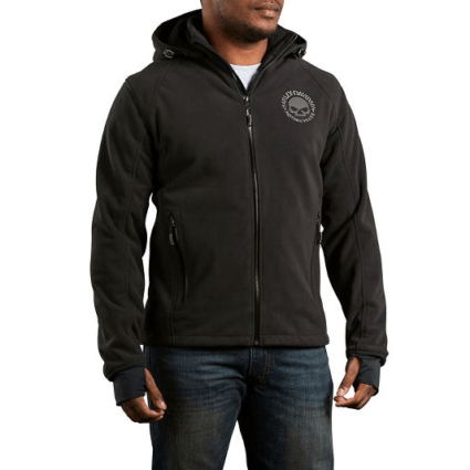 Harley Davidson Cross Roads Black Leather Jacket