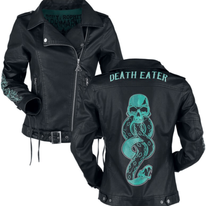 Mens Death Eaters Of Azkaban Harry Potter Leather Jacket