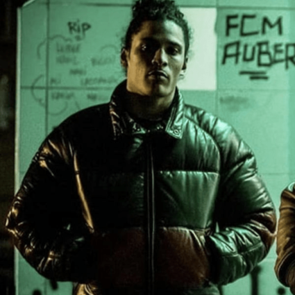 Mens Hatik Validé Tricolor Apash Bomber Jacket