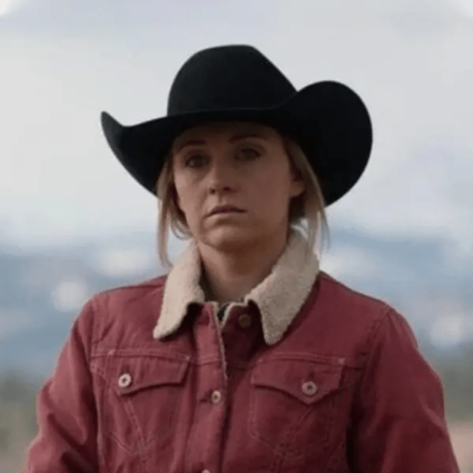 Amy Fleming TV Series Heartland S14 Amber Marshall Sherpa Jacket
