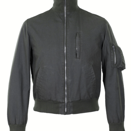 Mens Helmut Lang High-neck Bomber Jacket