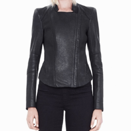 Helmut Lang Wither Black Leather Jacket