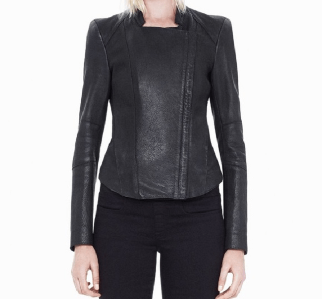 Helmut Lang Wither Black Leather Jacket - A2 Jackets