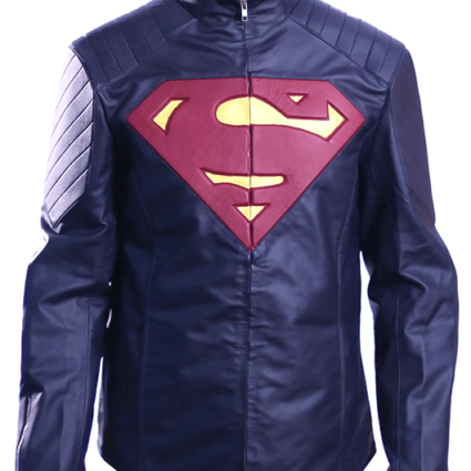 Henry Cavill Man Of Steel Superman Leather Jacket