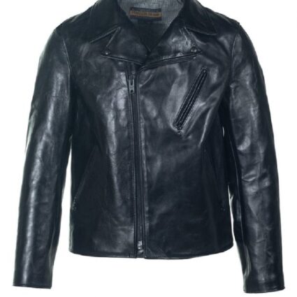 Horween Horsehide Clean Perfecto Leather Jacket
